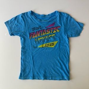 Rowdy Sprout blue Fantastic Voyage toddler graphic tee tshirt - 18 / 24 months